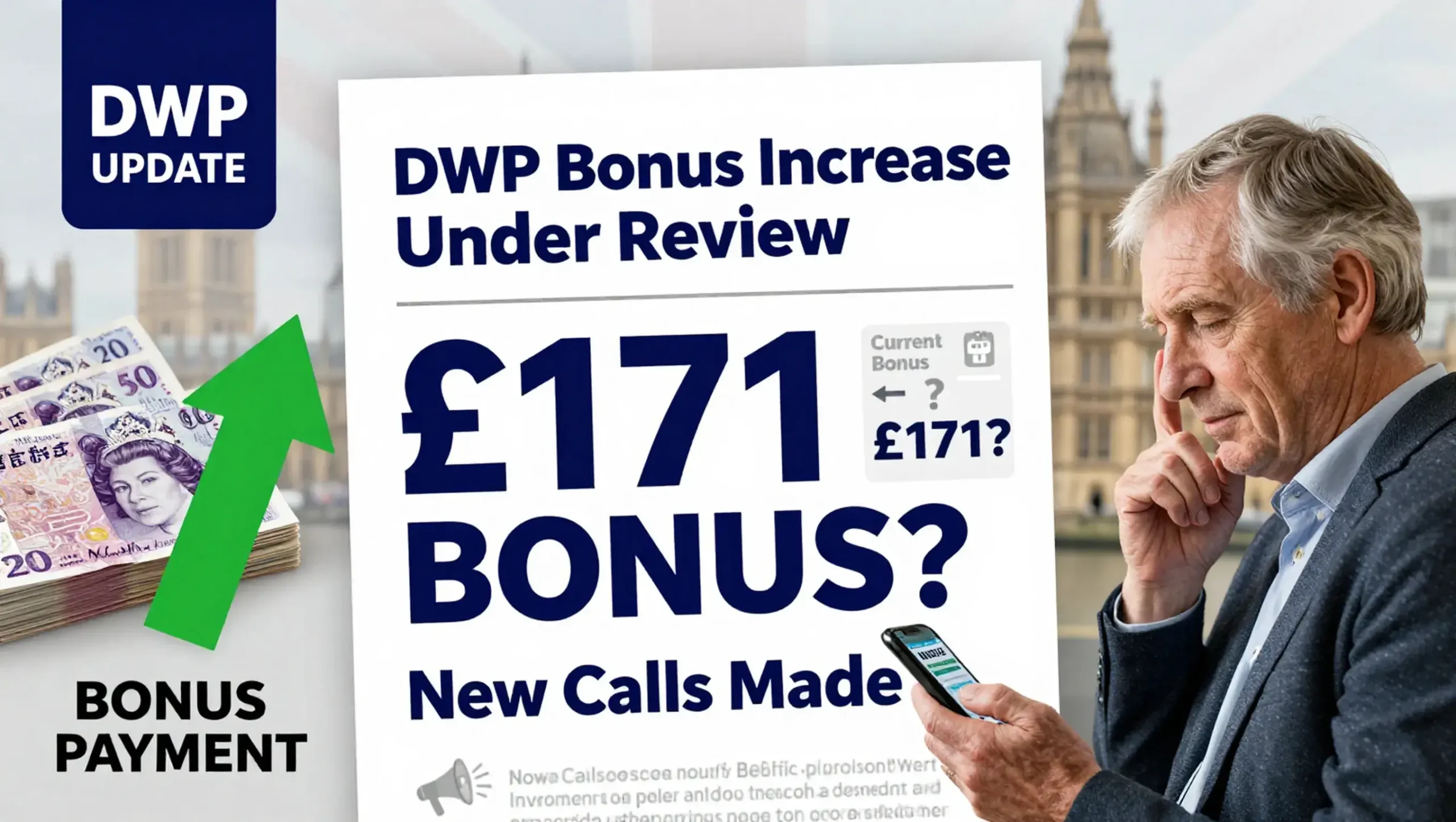 DWP Bonus Could Rise to £171 as New Calls Are Made